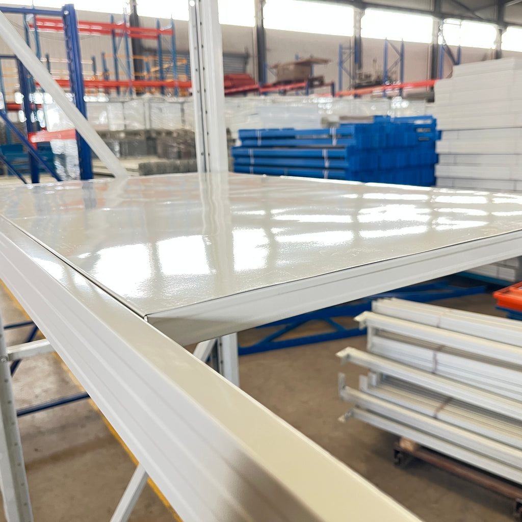 Medium sized storage shelves