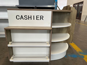 Cash register shelf